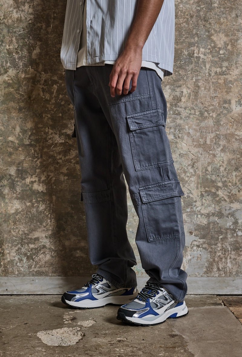 Jean regular fit cargo - Frilivin