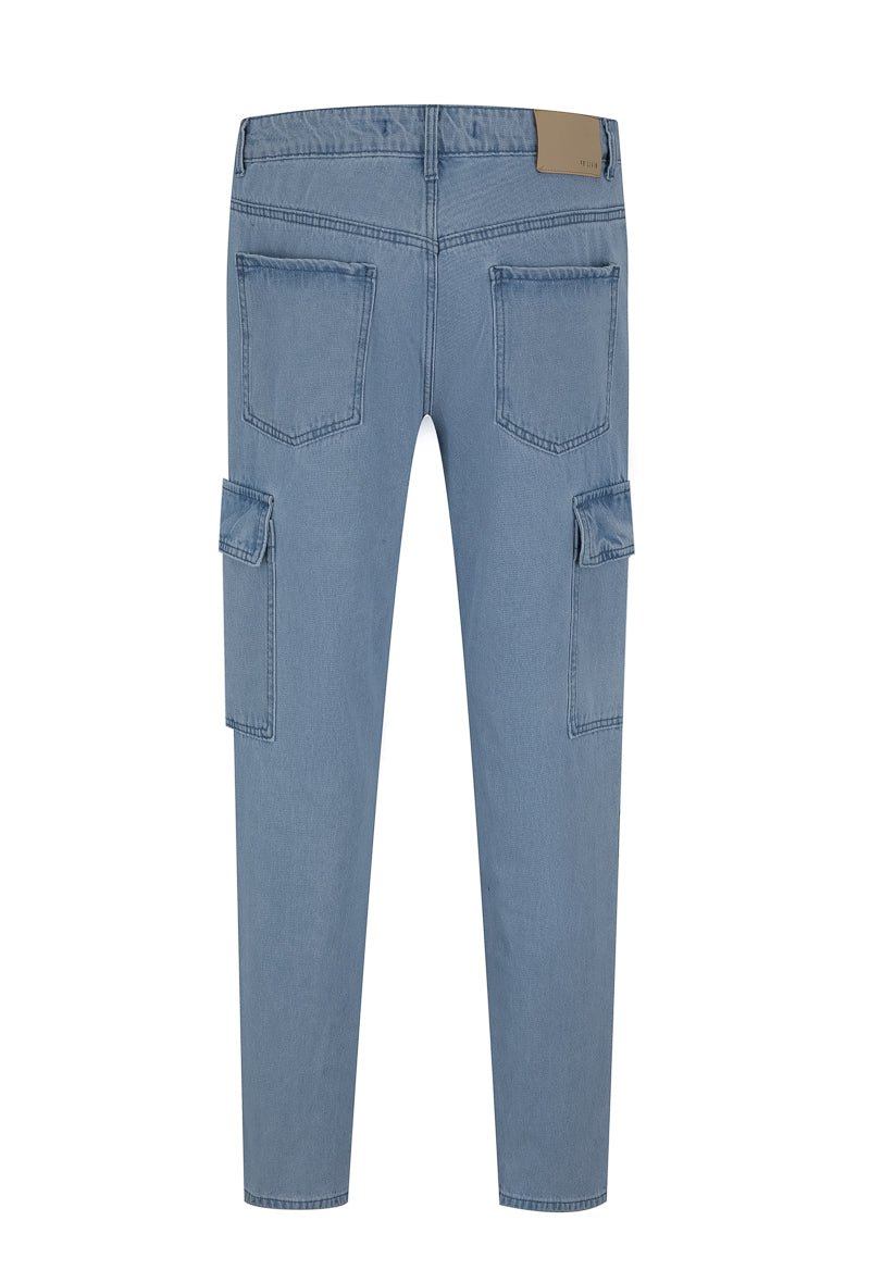 Jean regular fit cargo - Frilivin