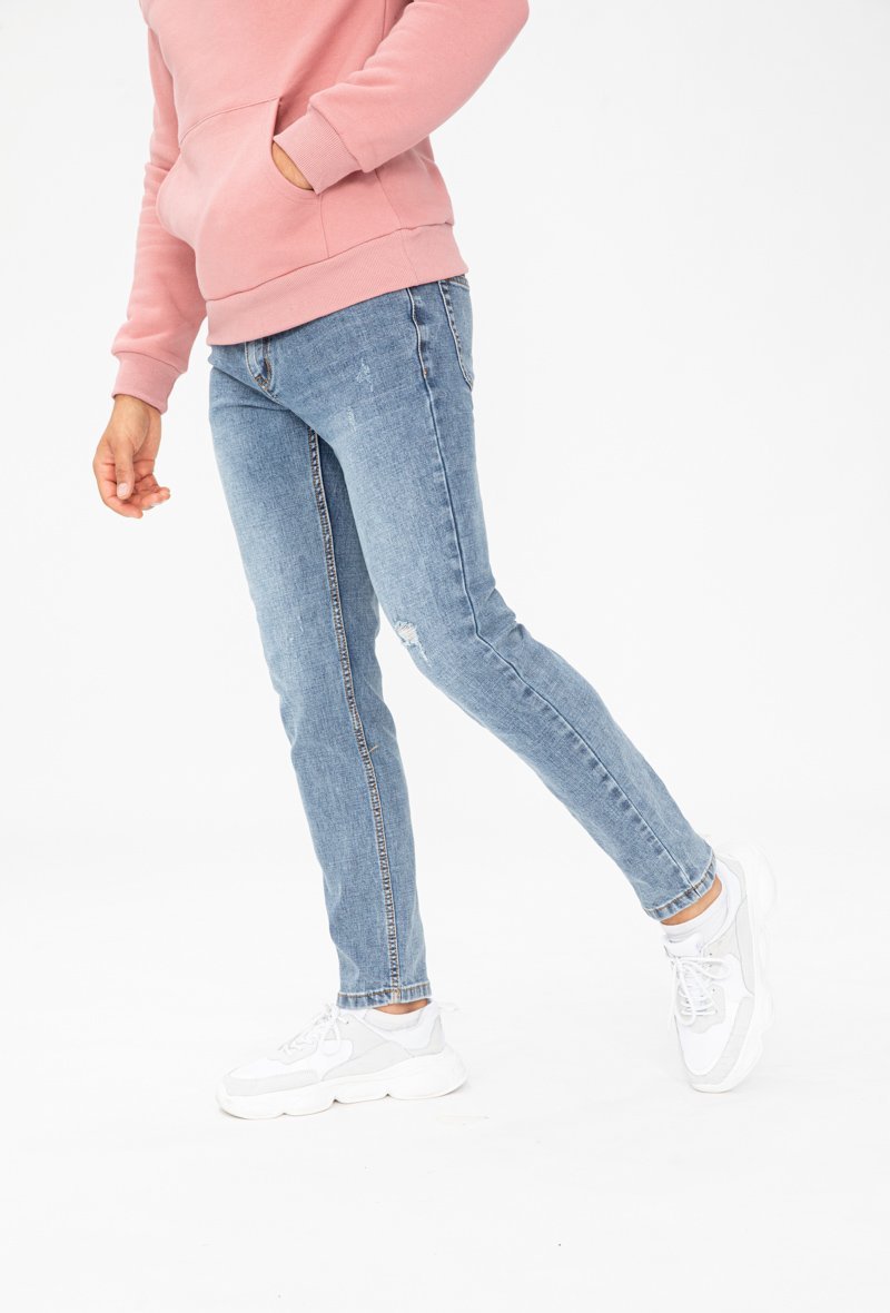 Jean regular fit déchiré - Frilivin