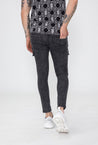 Jean skinny multipoches déchiré - Frilivin