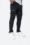 Jogger pant cargo avec detail zippé - Frilivin