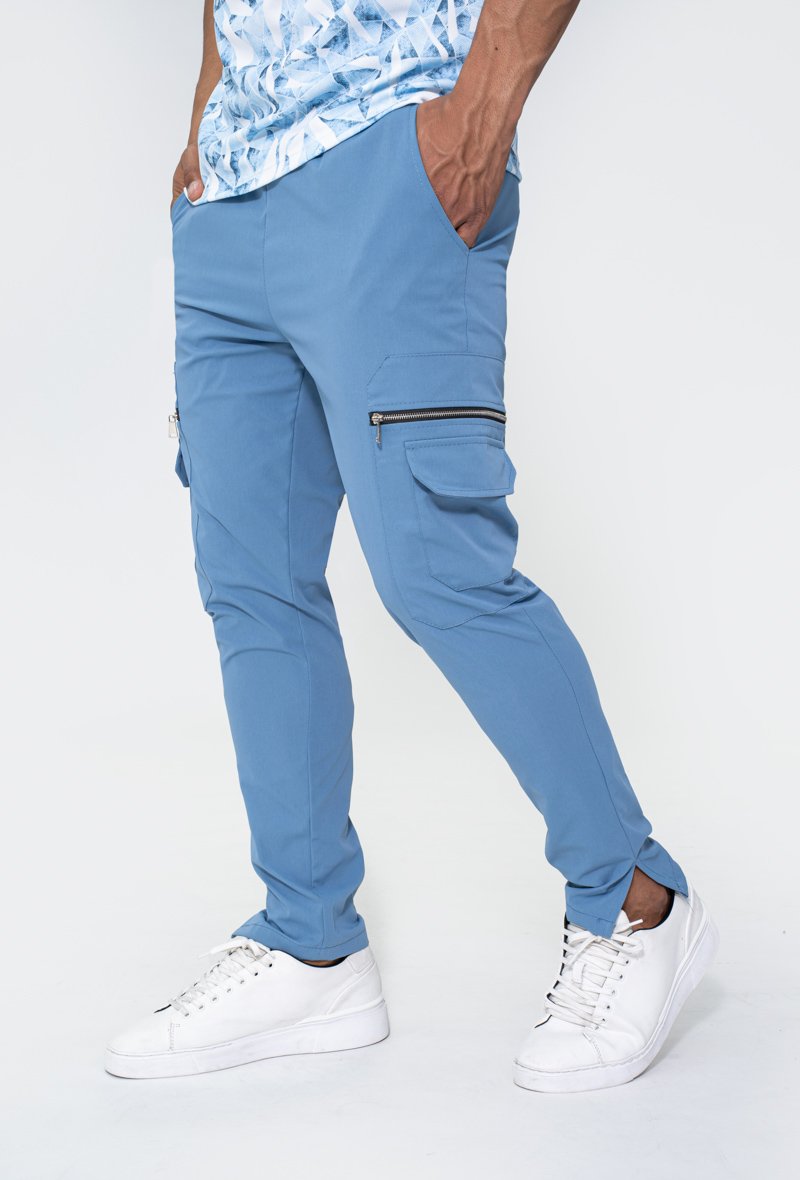 Jogger pant cargo avec detail zippé - Frilivin