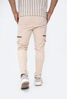 Jogger pant cargo avec detail zippé - Frilivin