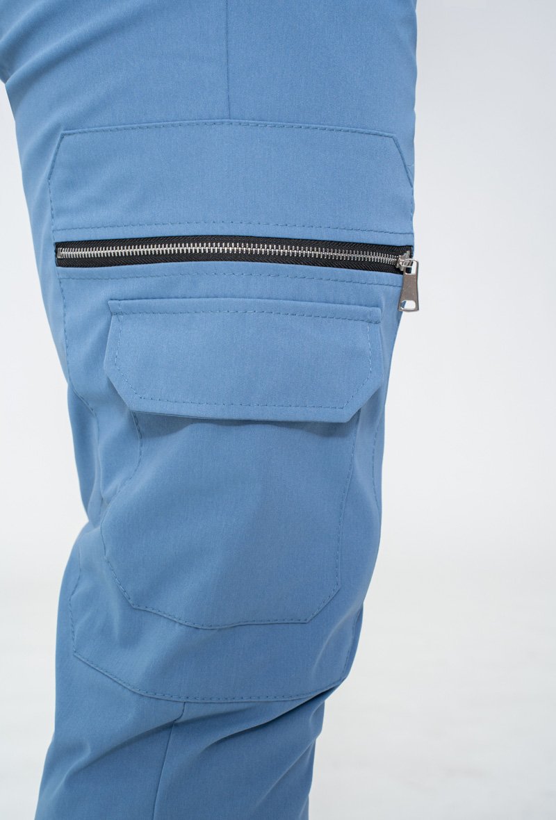 Jogger pant cargo avec detail zippé - Frilivin