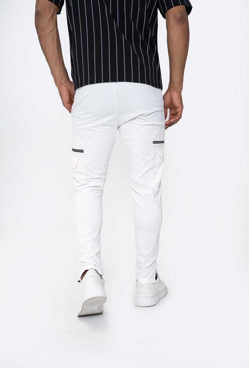 Jogger pant cargo avec detail zippé - Frilivin