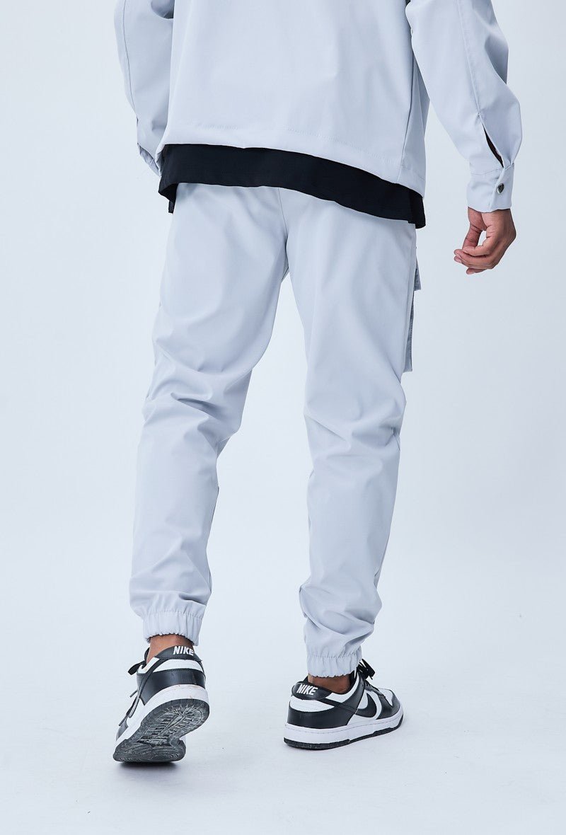 Trendy plain cargo jogger pants Frilivin