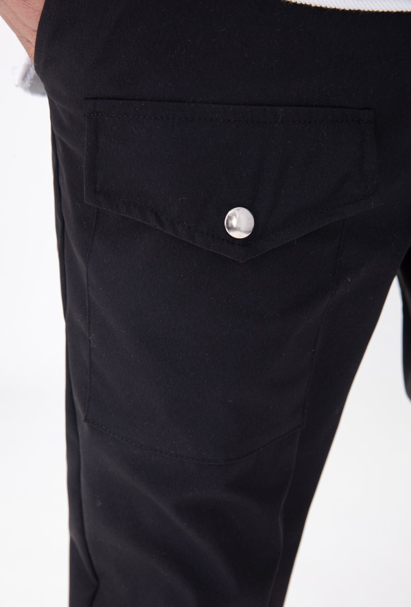 Jogger pantalon uni tendance - Frilivin