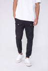 Jogger pantalon uni tendance - Frilivin