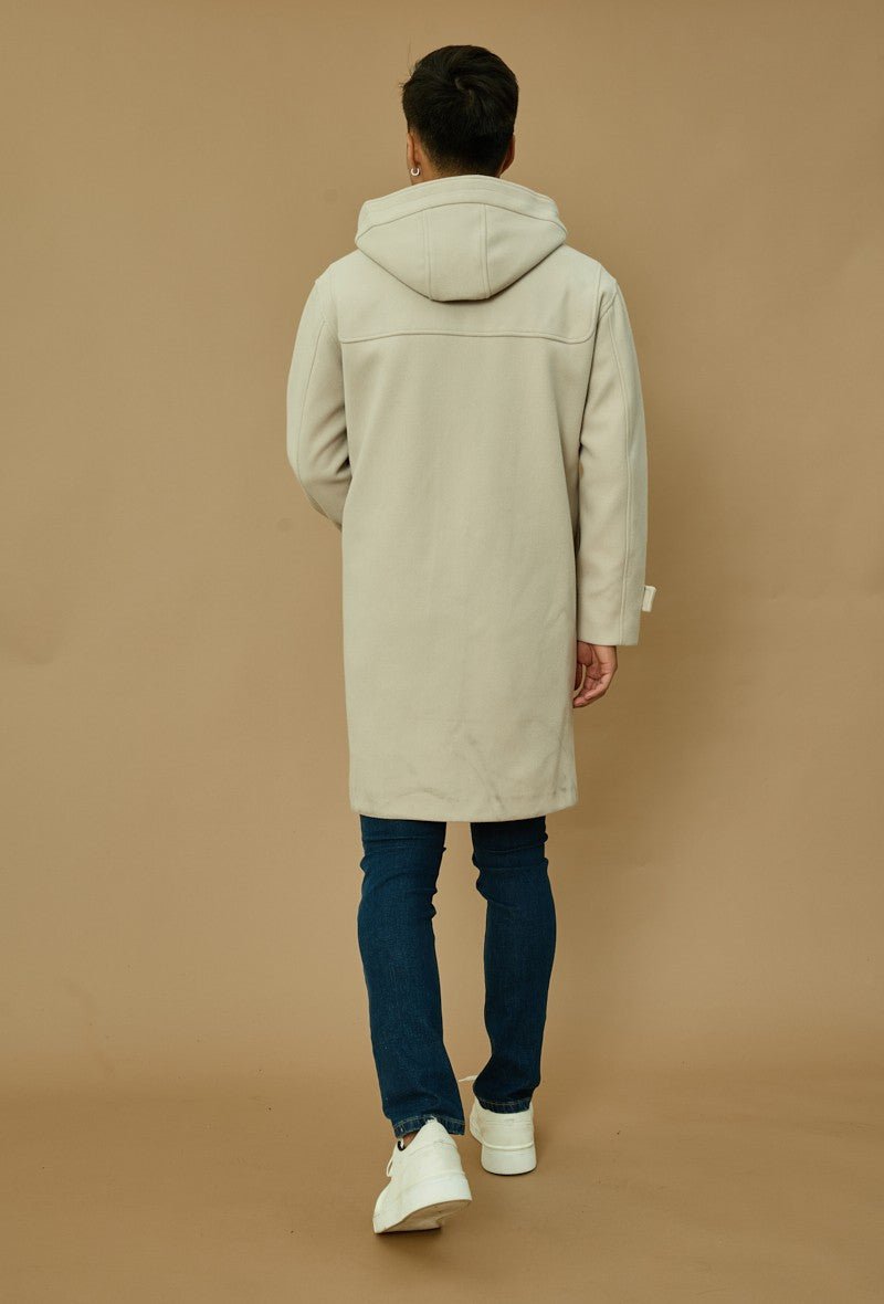 Manteau dufflecoat à capuche - Frilivin