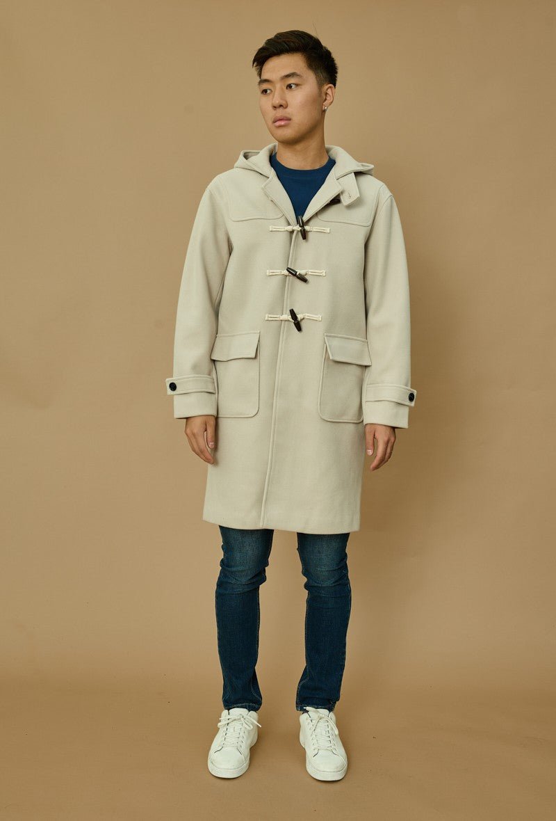 Manteau dufflecoat à capuche - Frilivin