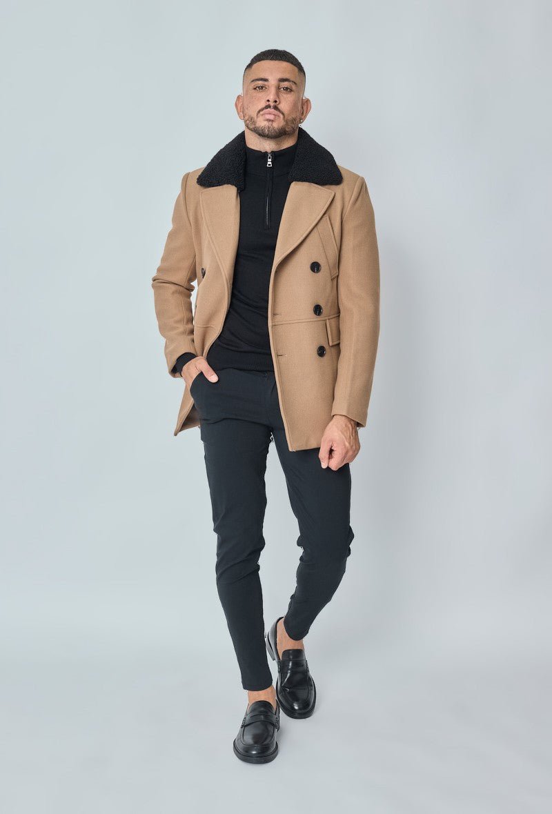 Manteau long boutonné - Frilivin