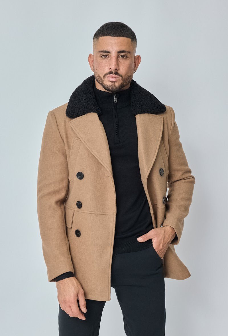 Manteau long boutonné - Frilivin