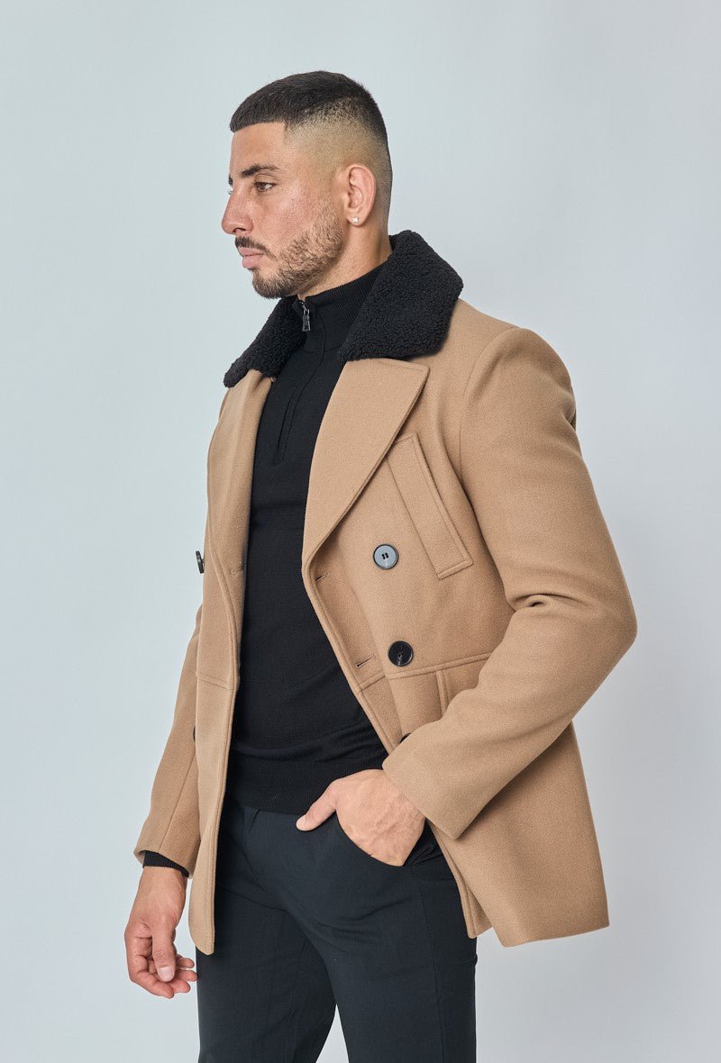 Manteau long boutonné - Frilivin