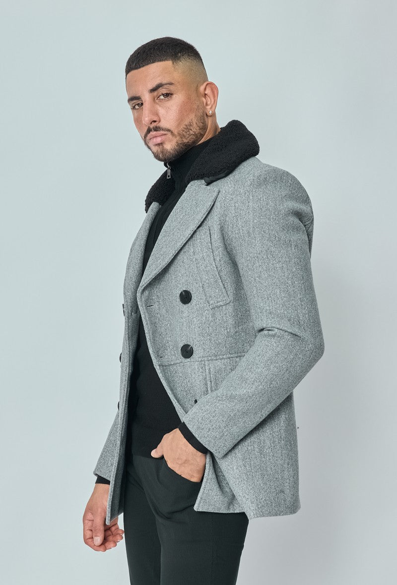 Manteau long boutonné - Frilivin