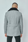 Manteau long boutonné - Frilivin