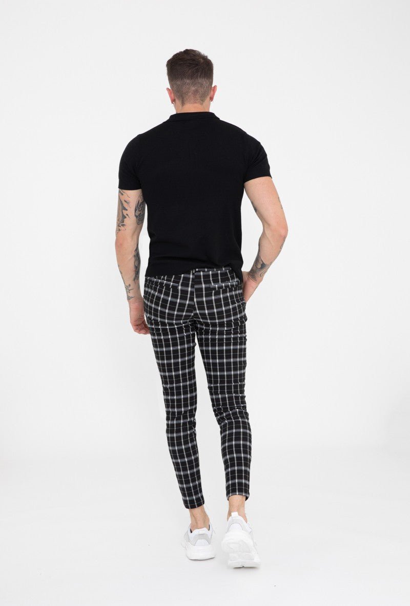 Pantalon à carreaux - Frilivin