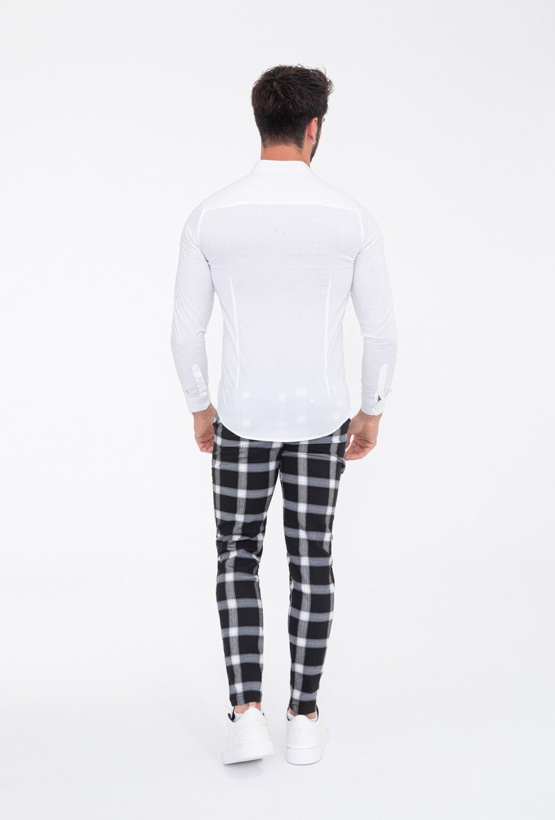 Pantalon à carreaux - Frilivin