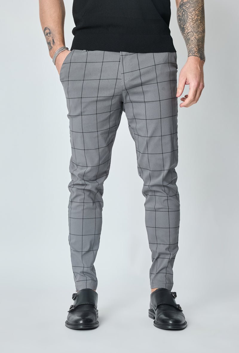 Pantalon à carreaux - Frilivin