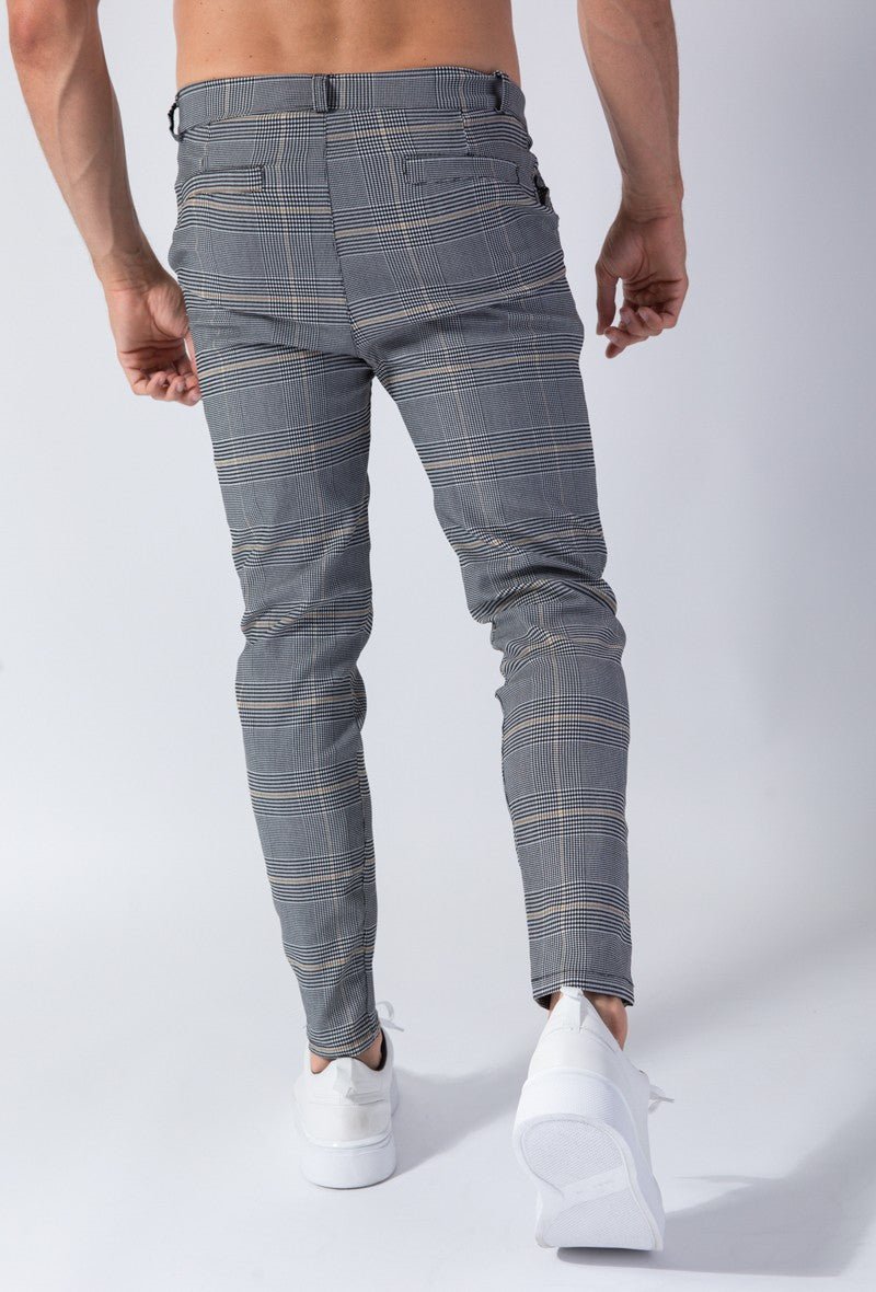 Pantalon à carreaux - Frilivin