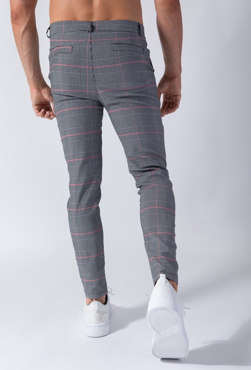 Pantalon à carreaux - Frilivin