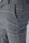 Pantalon à carreaux - Frilivin