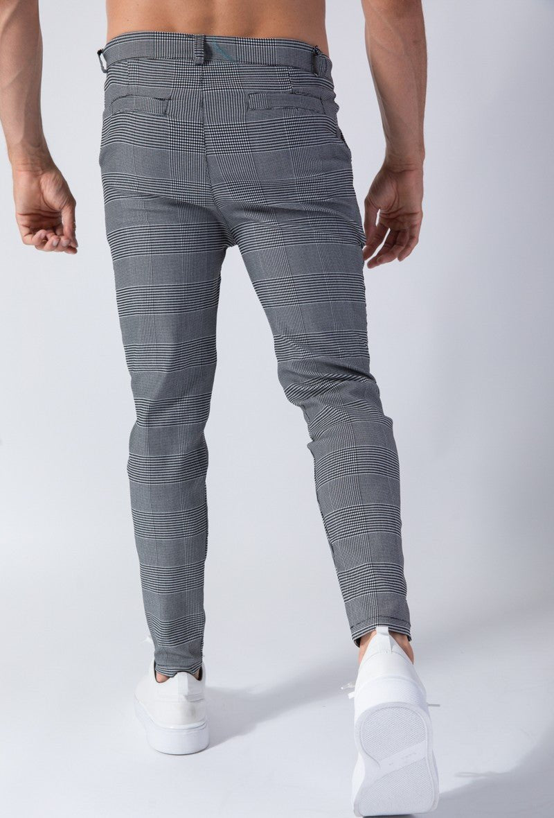 Pantalon à carreaux - Frilivin