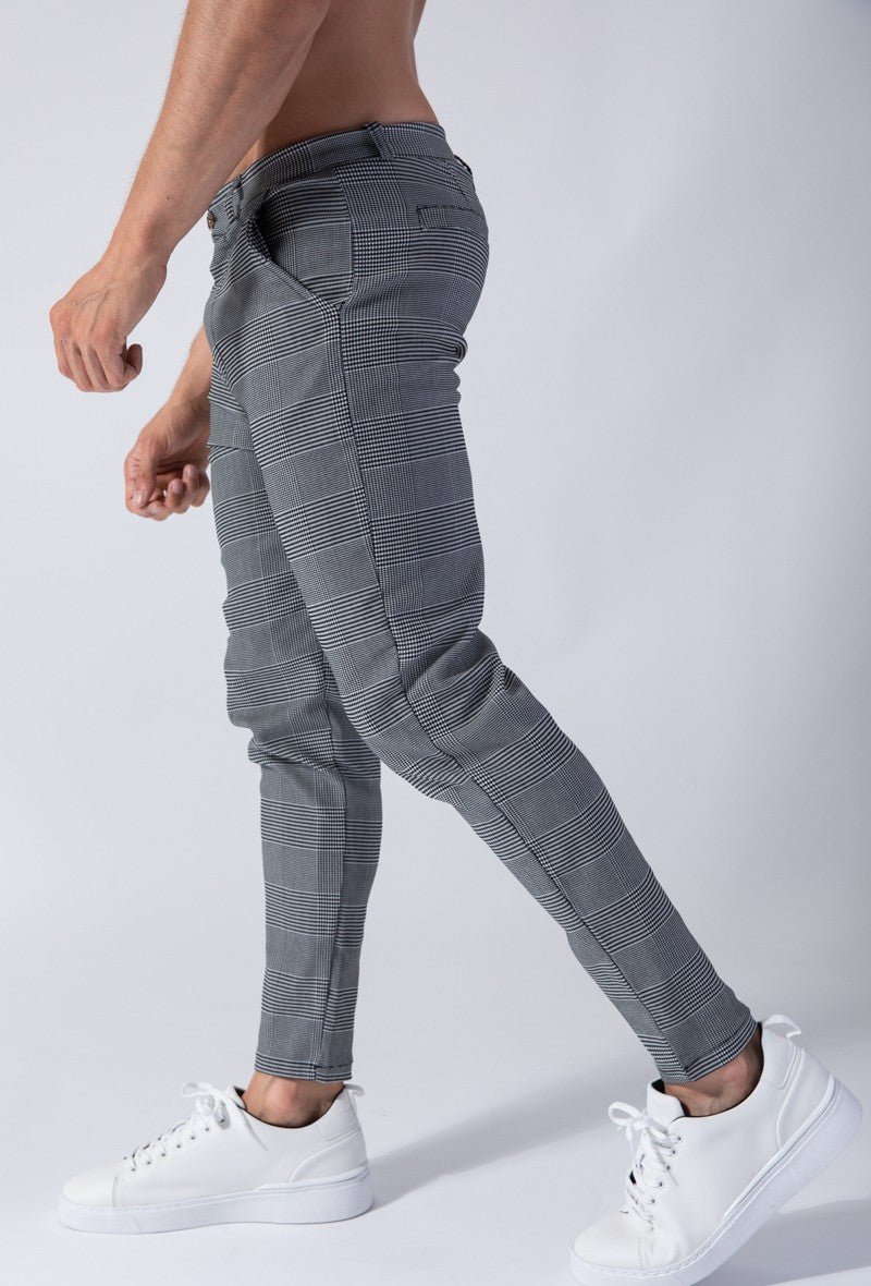 Pantalon à carreaux - Frilivin