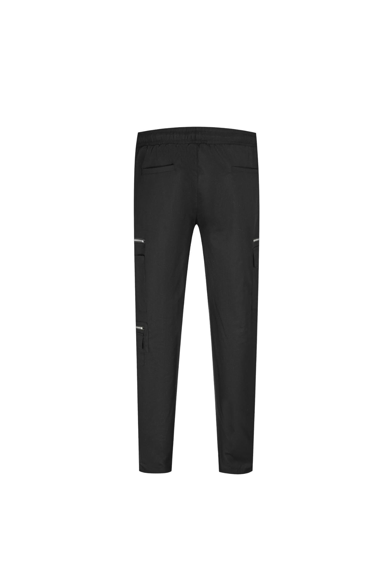 Pantalon à multiple poches et fermetures à zip - Frilivin