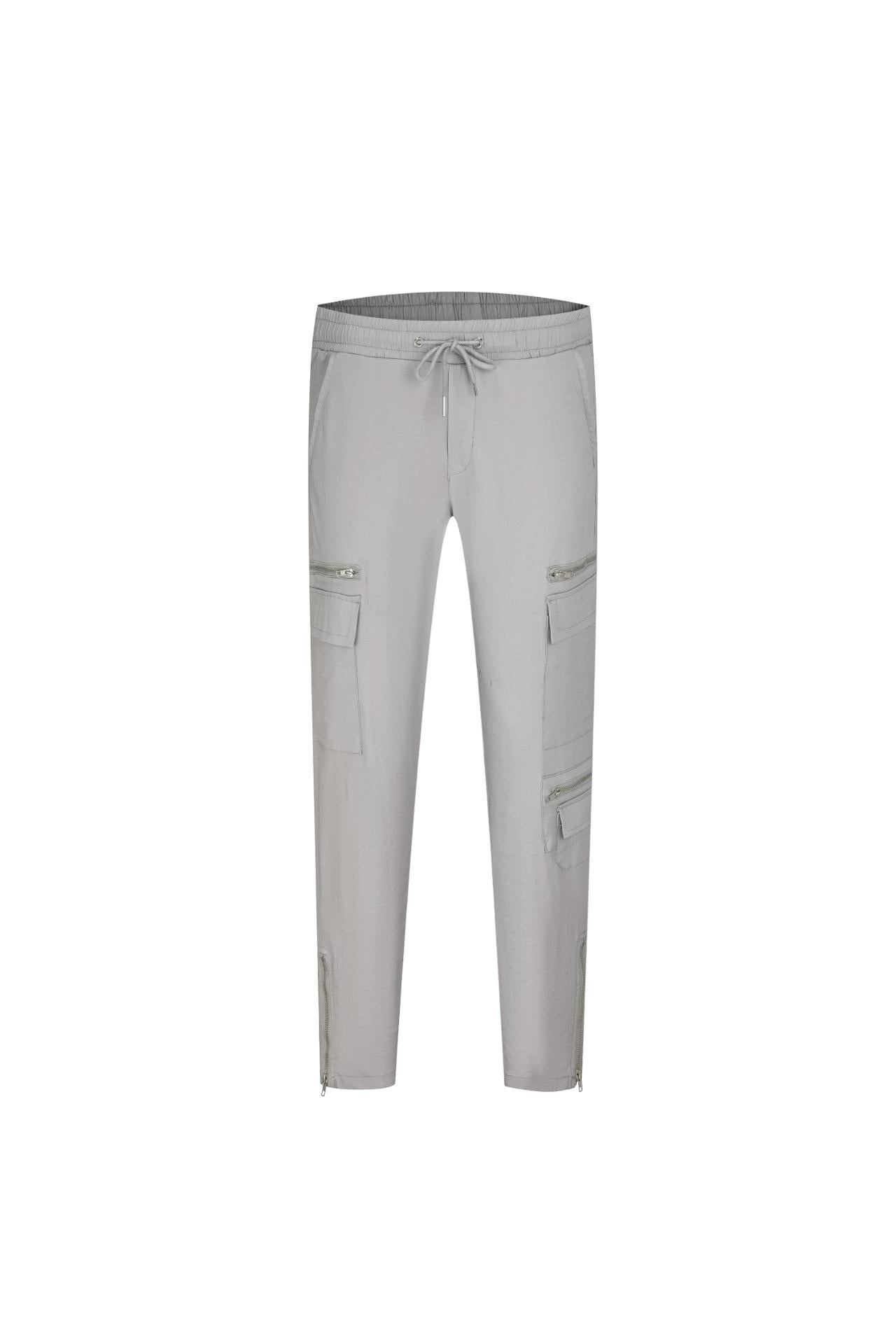 Pantalon à multiple poches et fermetures à zip - Frilivin