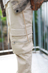 Pantalon cargo jogger avec détail zippé - Frilivin