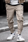 Pantalon cargo jogger avec détail zippé - Frilivin