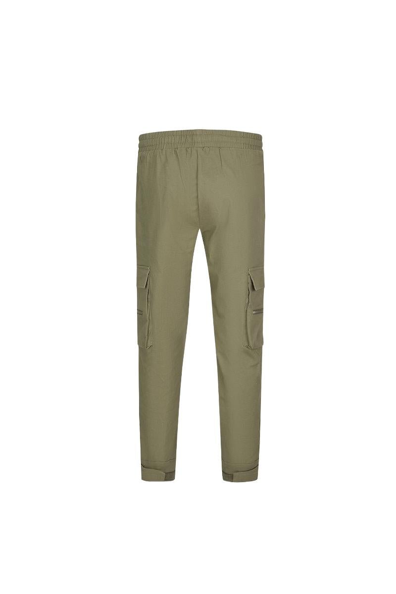 Pantalon cargo jogger avec détail zippé - Frilivin