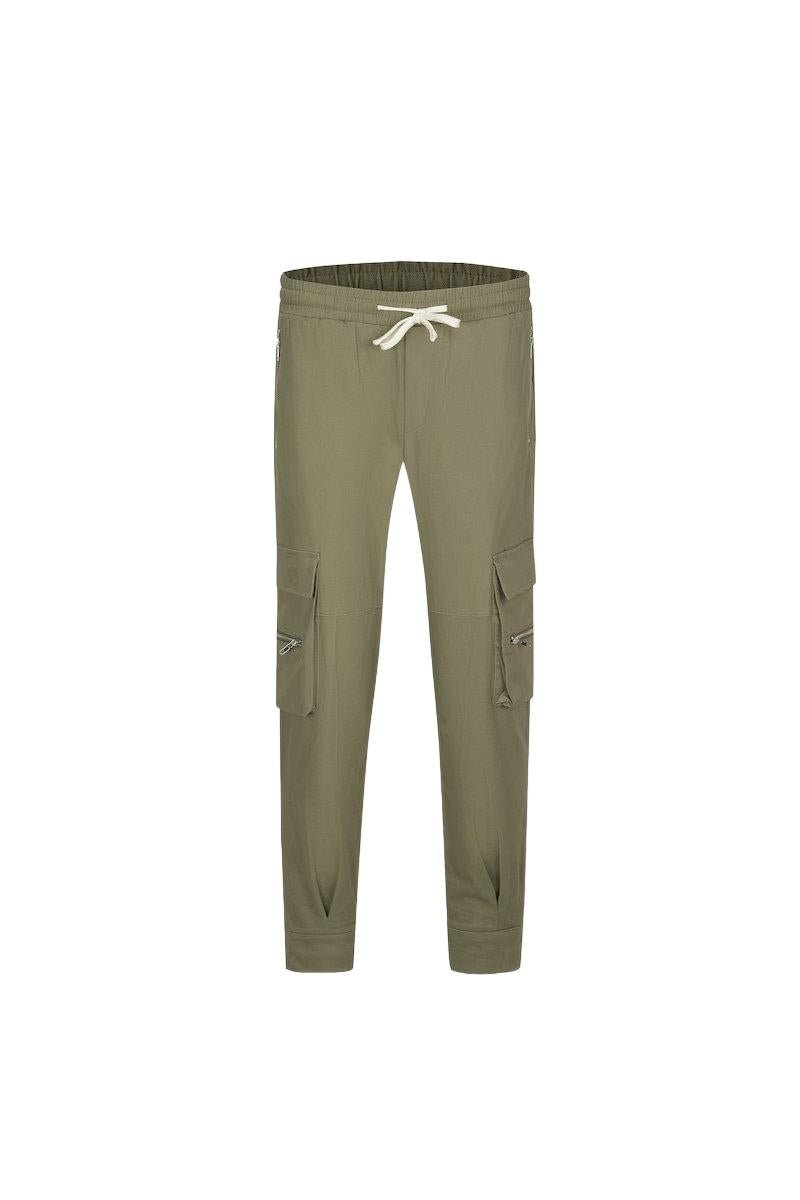 Pantalon cargo jogger avec détail zippé - Frilivin