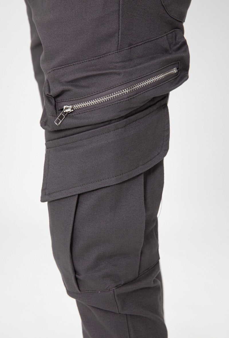 Pantalon cargo jogger avec zip - Frilivin