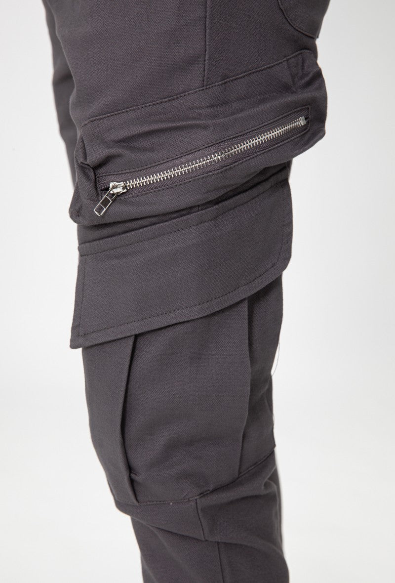 Pantalon cargo jogger avec zip - Frilivin