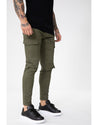 Pantalon cargo jogger multipoche - Frilivin