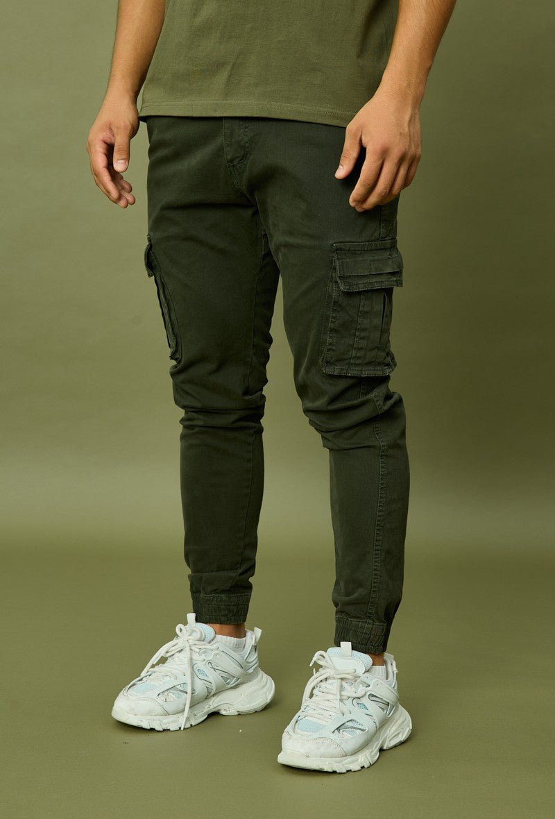 Pantalon cargo jogger treillis - Frilivin