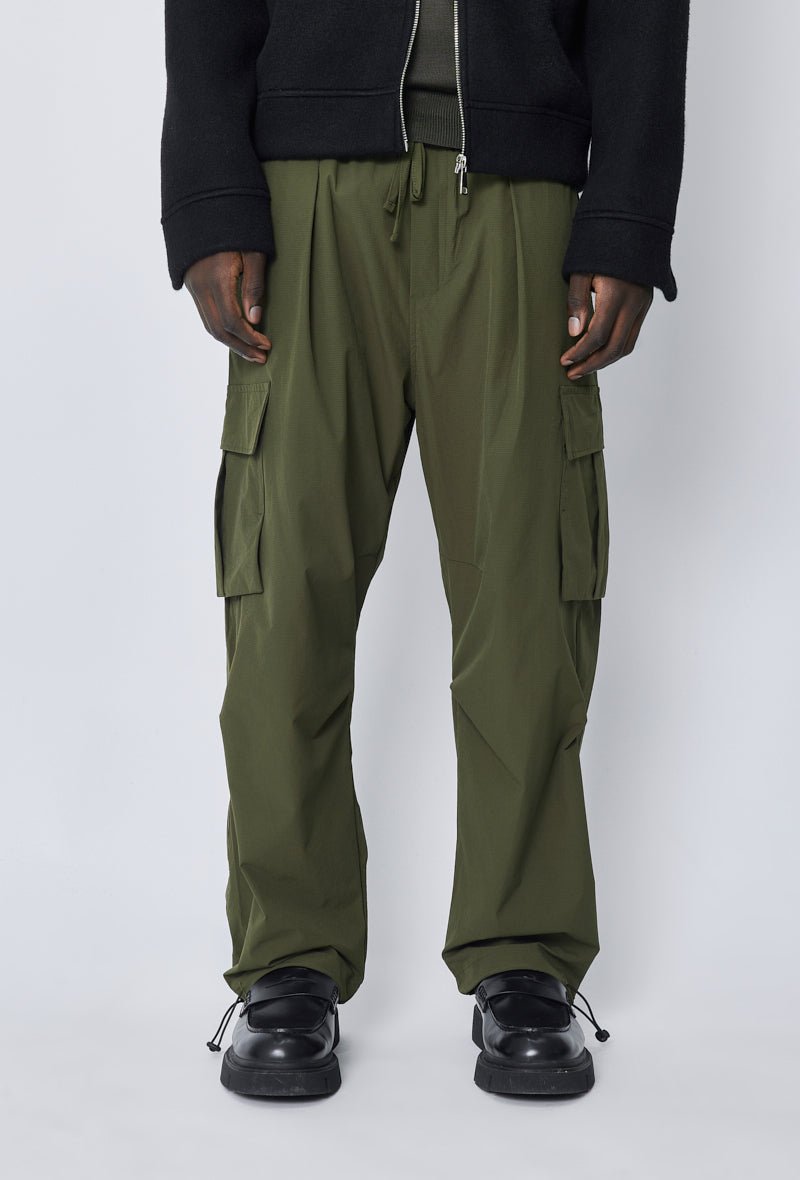 Pantalon cargo uni - Frilivin