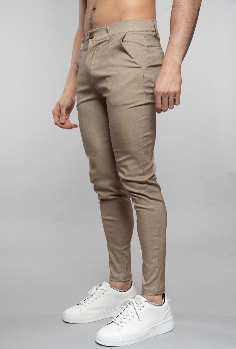 Pantalon chino chiné - Frilivin