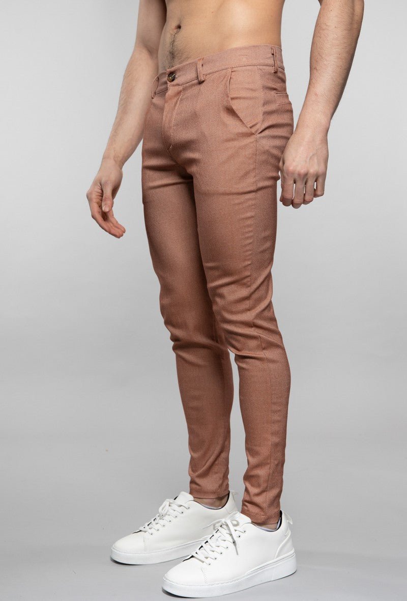 Pantalon chino chiné - Frilivin