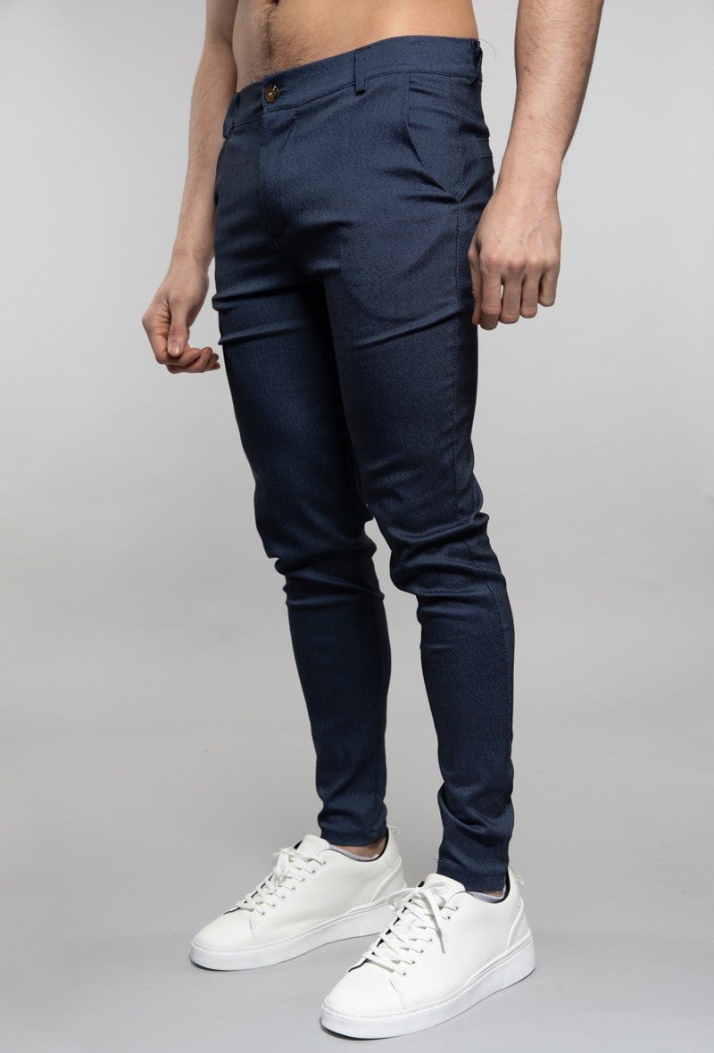 Pantalon chino chiné - Frilivin