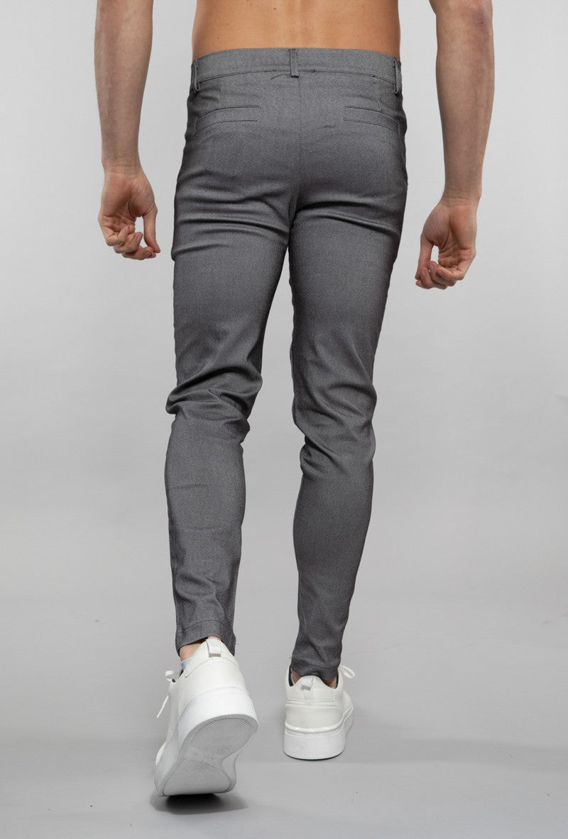 Pantalon chino chiné - Frilivin