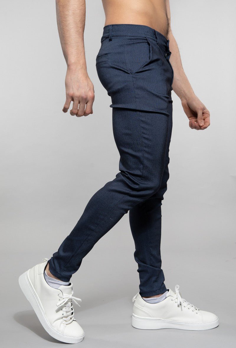 Pantalon chino chiné - Frilivin