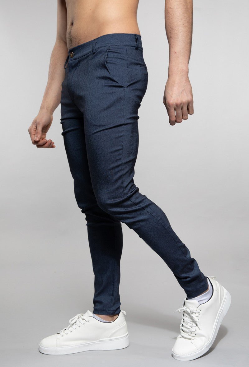 Pantalon chino chiné - Frilivin