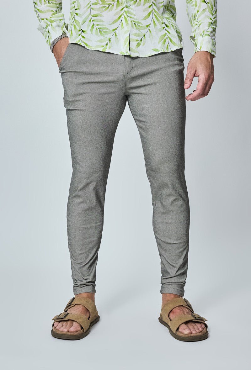 Pantalon chino chiné - Frilivin