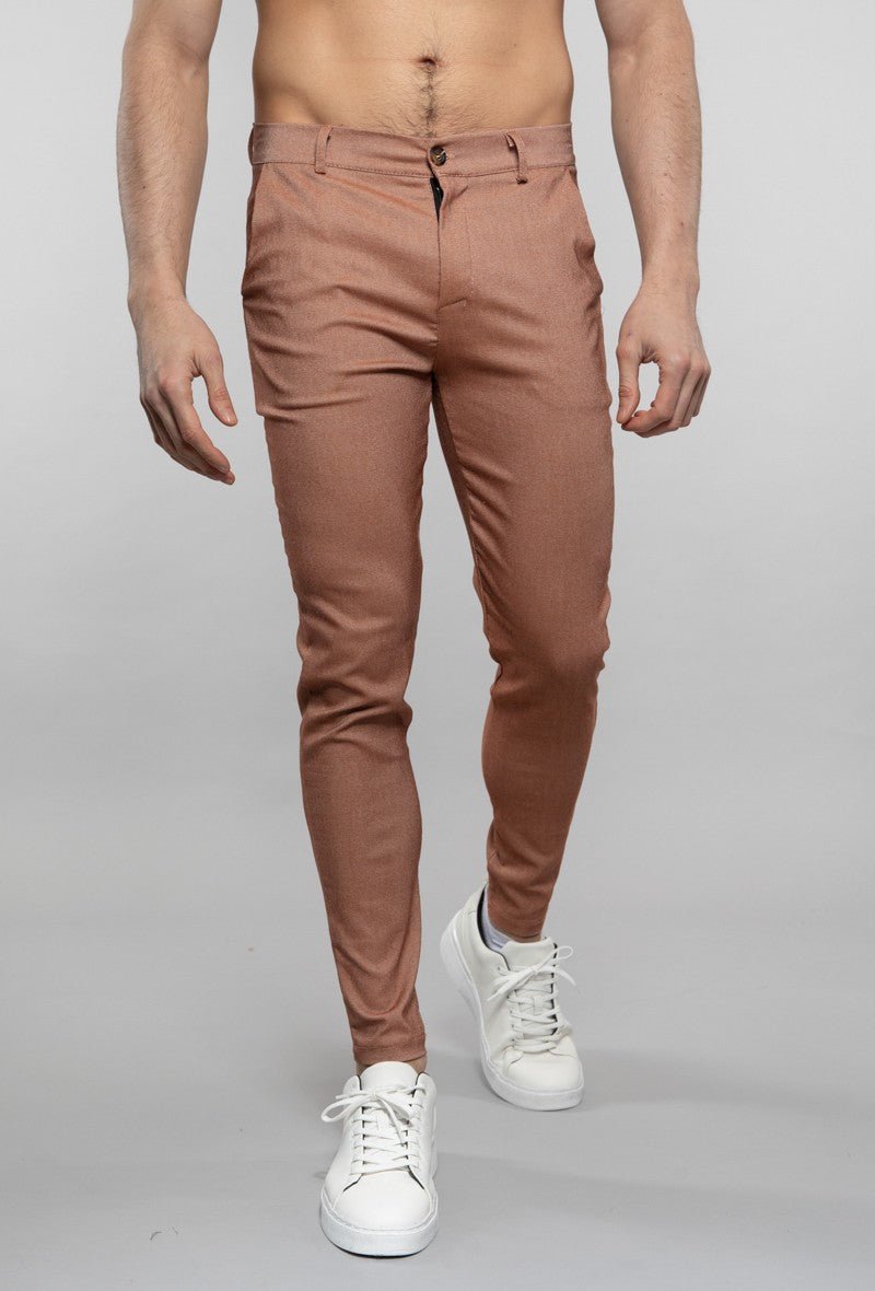 Pantalon chino chiné - Frilivin