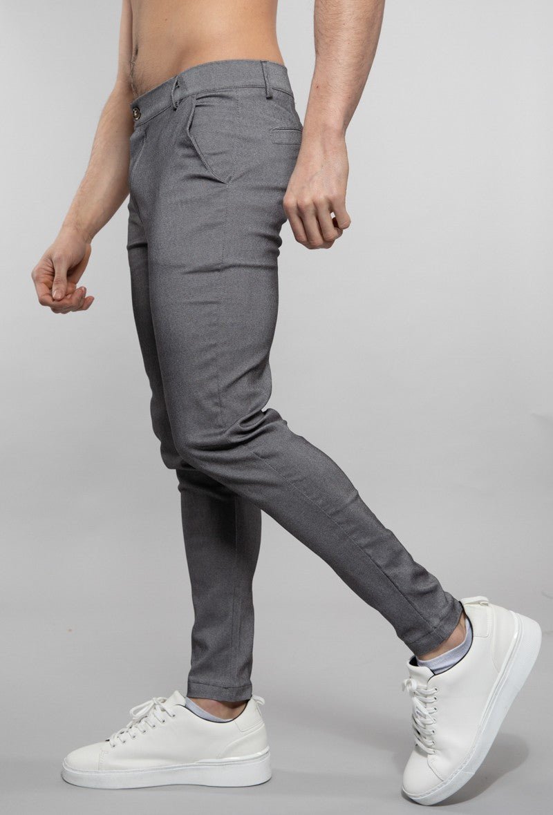 Pantalon chino chiné - Frilivin