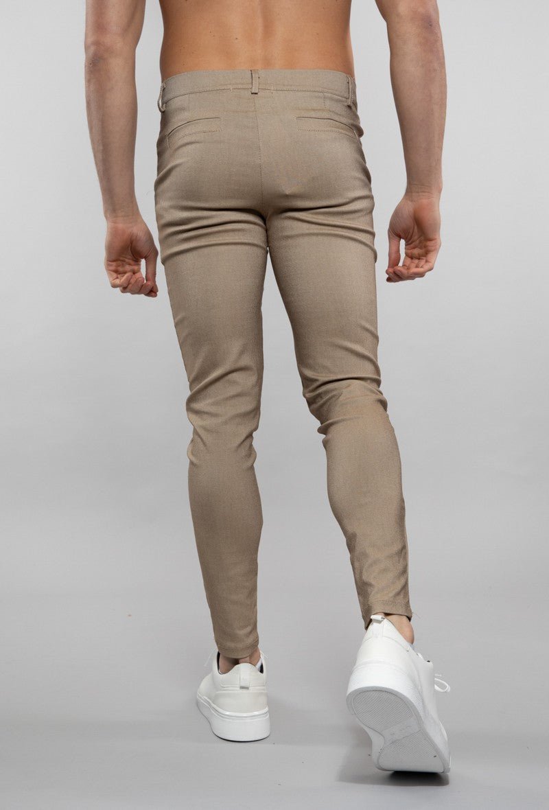 Pantalon chino chiné - Frilivin