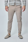 Pantalon chino classique chiné - Frilivin