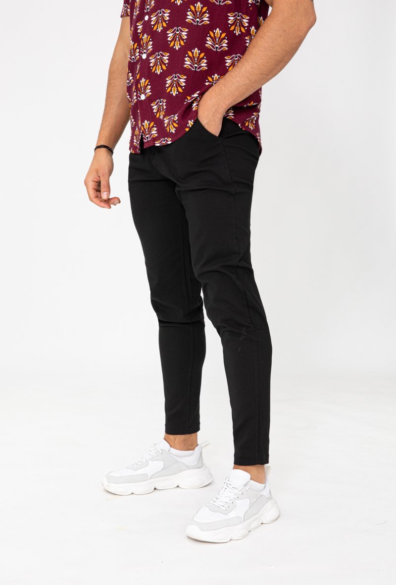 Pantalon chino classique stretch - Frilivin